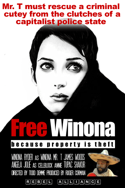 Free Posters on Free Winona   Movie 666   Movies  Videos  Posters  Satire  Humor